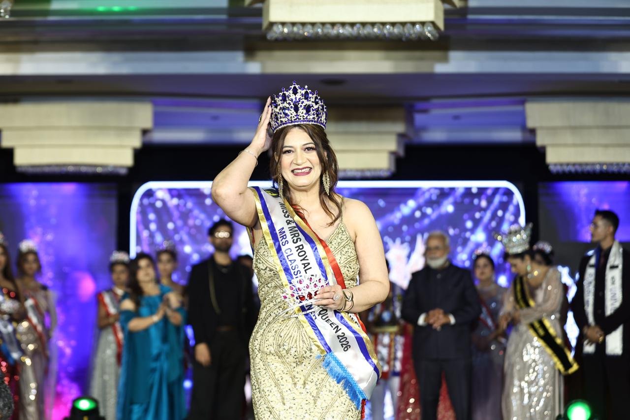 Jaspreet Kathuria — Mrs. Royal Global Queen Classic Crowning Moment